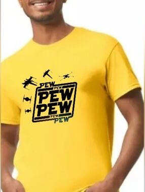 Made To Order Disney Star Wars Pew Pew Shirt